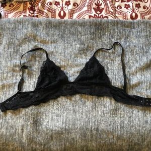 Black bralette